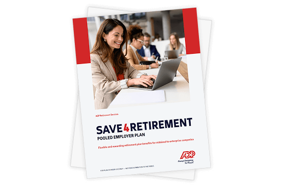 Retirement Services PEP Brochure Tab Image