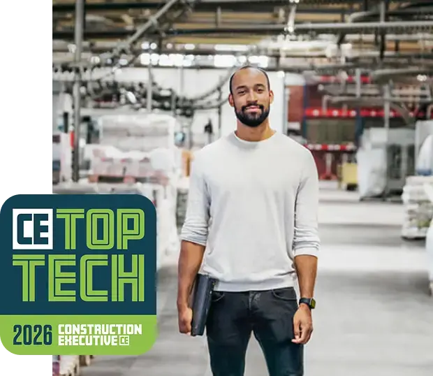 Awarded Top Construction Technology Products™  for ADP Workforce Now for Construction in 2026  by Construction Executive